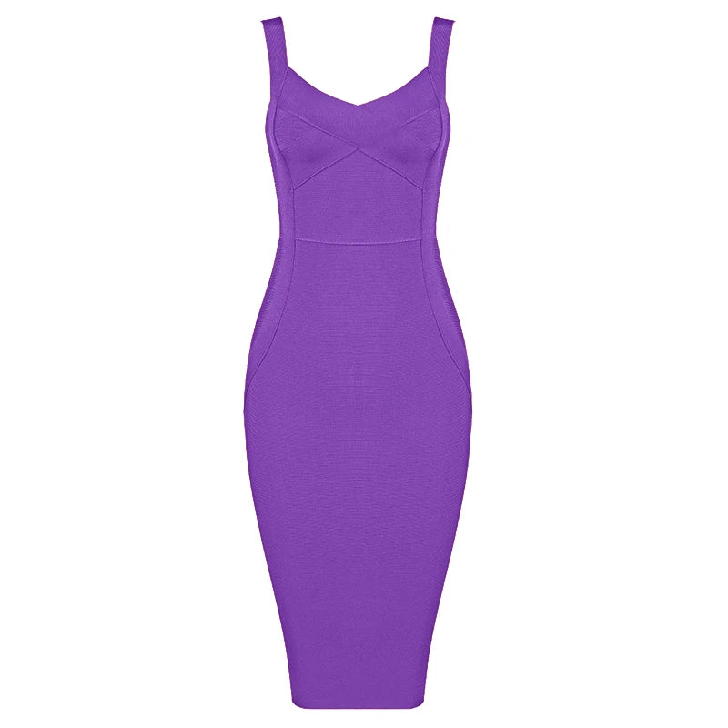 High-Quality Rayon Bodycon Dress – Night Club Party