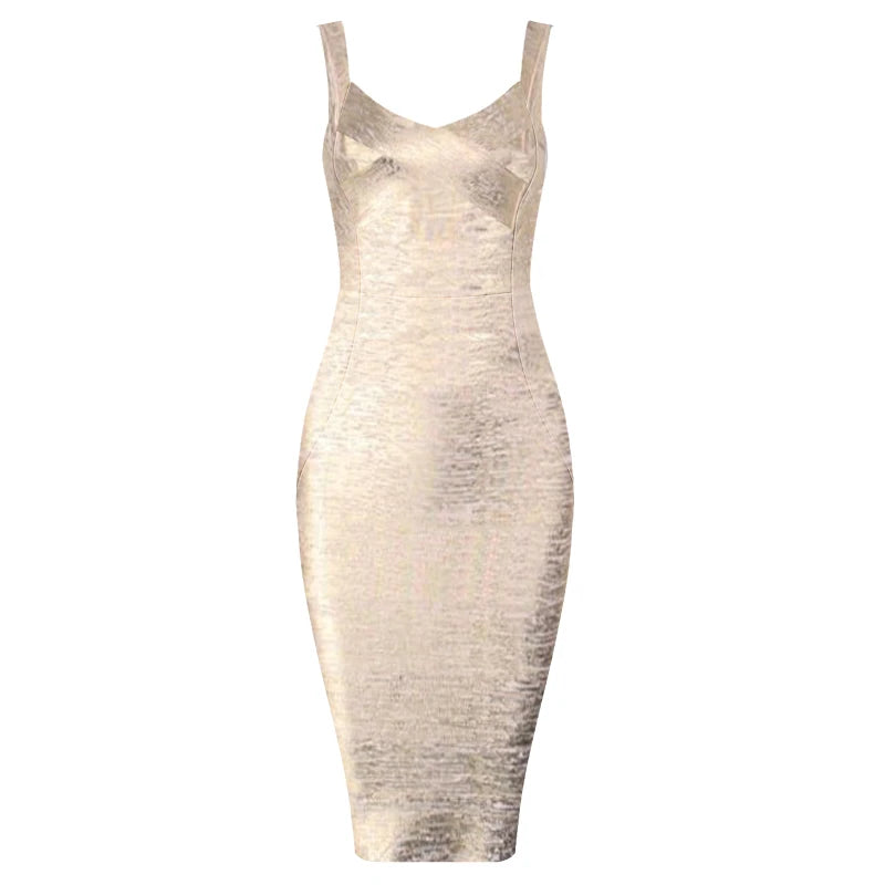 High-Quality Rayon Bodycon Dress – Night Club Party