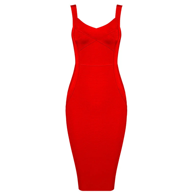 High-Quality Rayon Bodycon Dress – Night Club Party