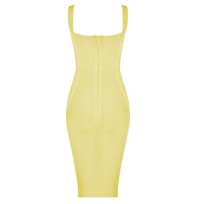 High-Quality Rayon Bodycon Dress – Night Club Party