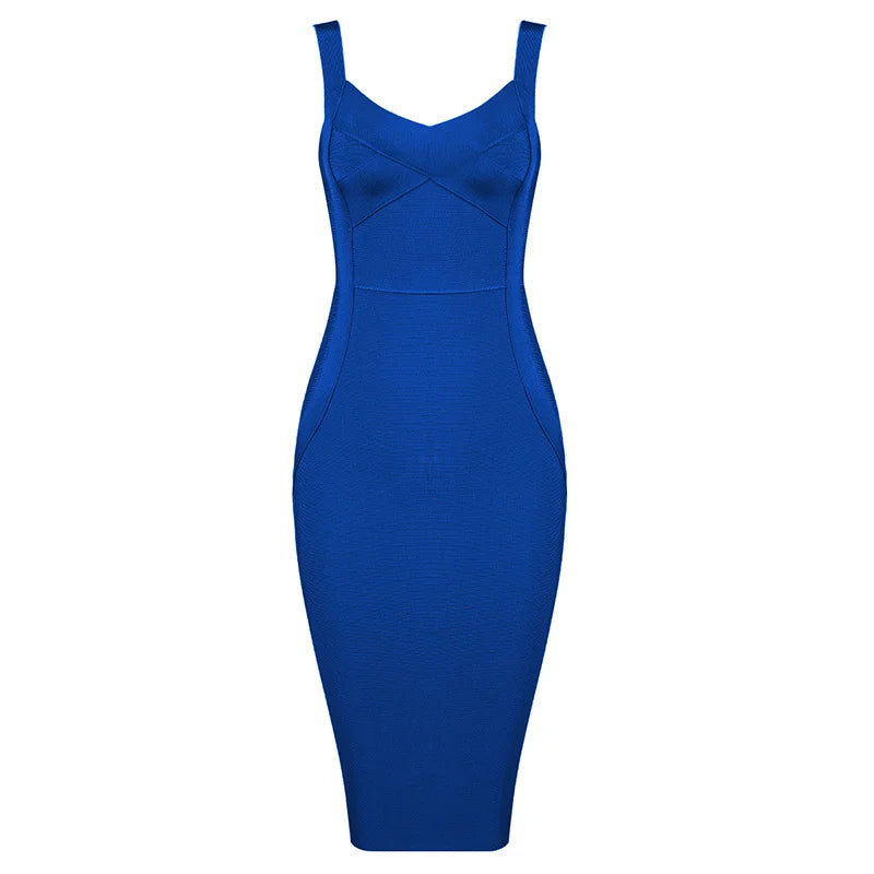 High-Quality Rayon Bodycon Dress – Night Club Party