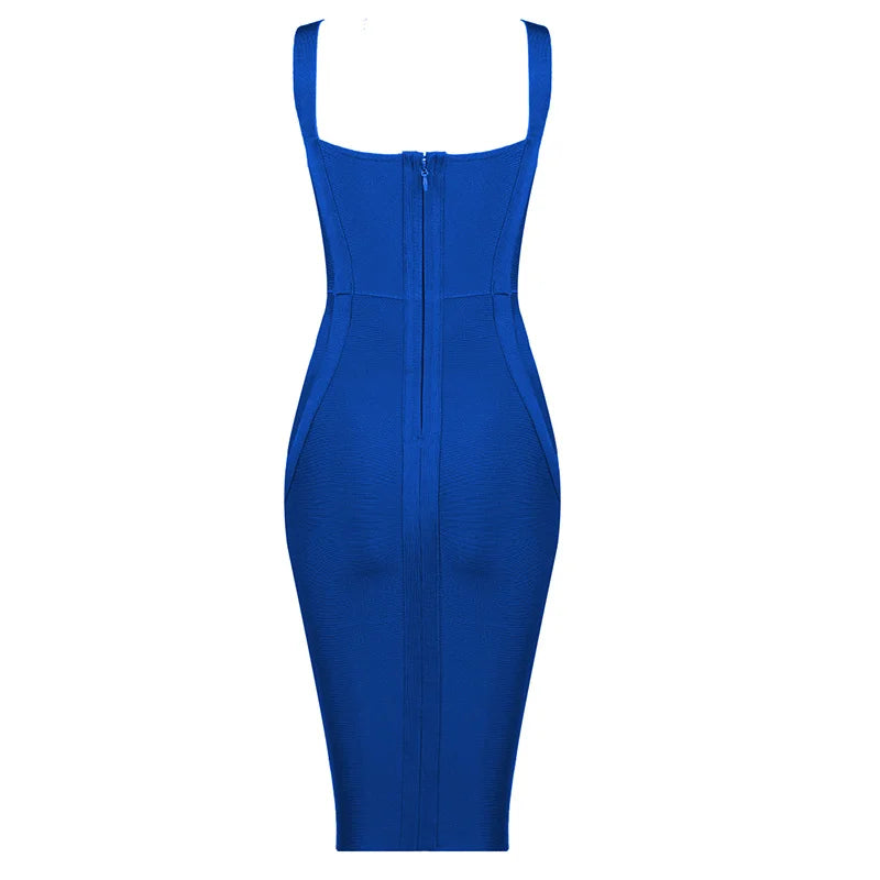 High-Quality Rayon Bodycon Dress – Night Club Party