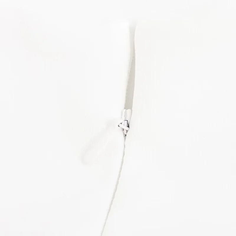 Voluminous White Party Dress