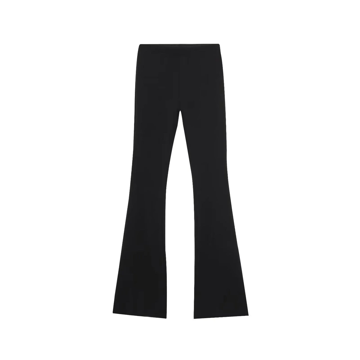 Chic Wide Strap Top & High-Waist Pants – Women’s Set