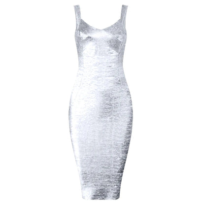 High-Quality Rayon Bodycon Dress – Night Club Party
