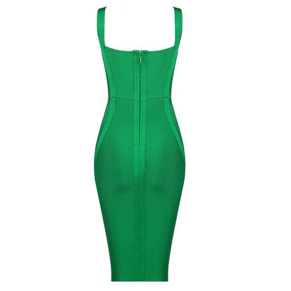 High-Quality Rayon Bodycon Dress – Night Club Party