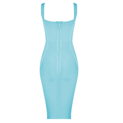 High-Quality Rayon Bodycon Dress – Night Club Party