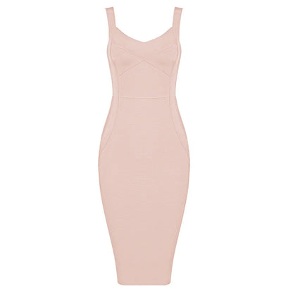 High-Quality Rayon Bodycon Dress – Night Club Party